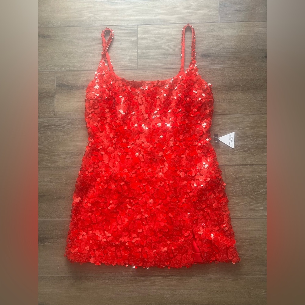 Nadine Merabi Karlie Sequin Mini Dress - Picture 2 of 4